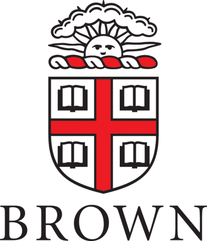 The logo of Brown University/
