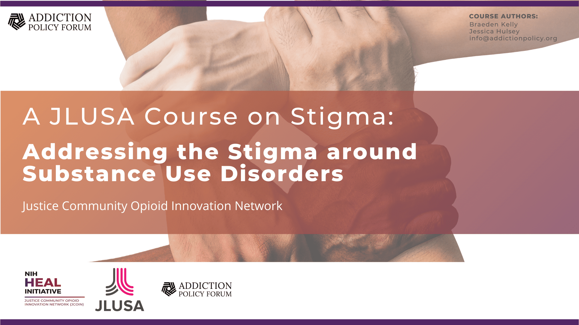 JLUSA Stigma Course Title Graphic