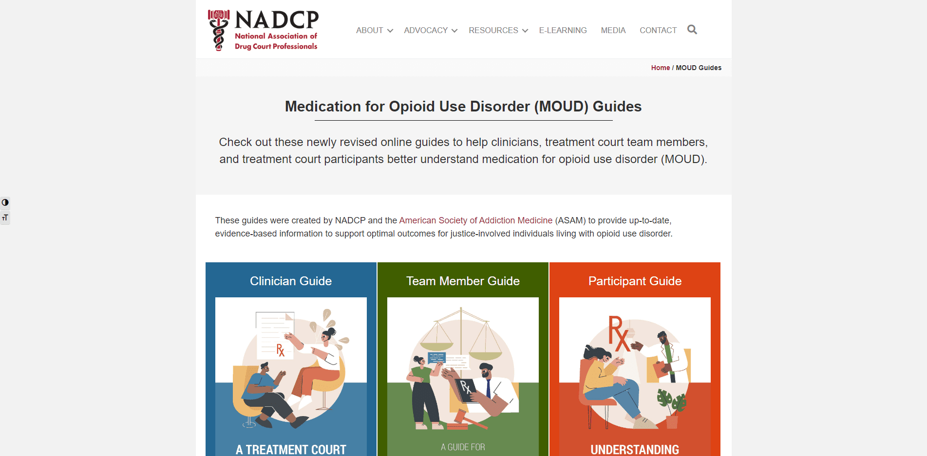 New Guides on Medication for Opioid Use Disorder (MOUD) for Treatment New Guides on Medication for Opioid Use Disorder (MOUD) for Treatment