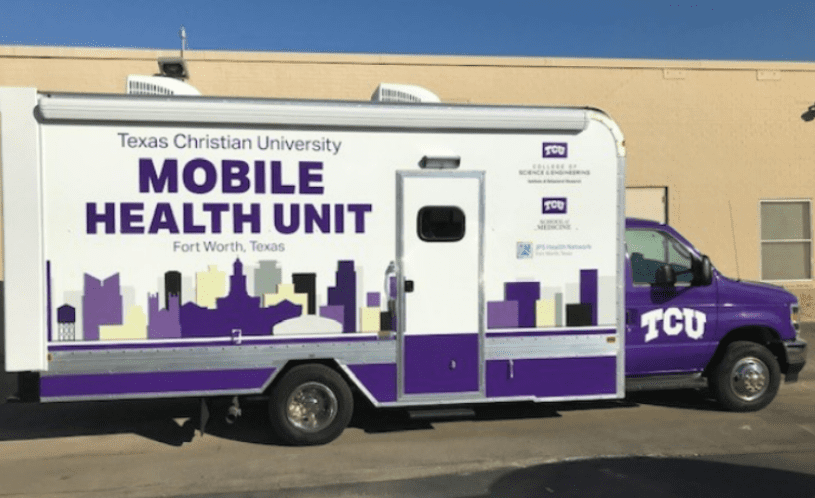 Texas Tarrant County Mobile Health Unit